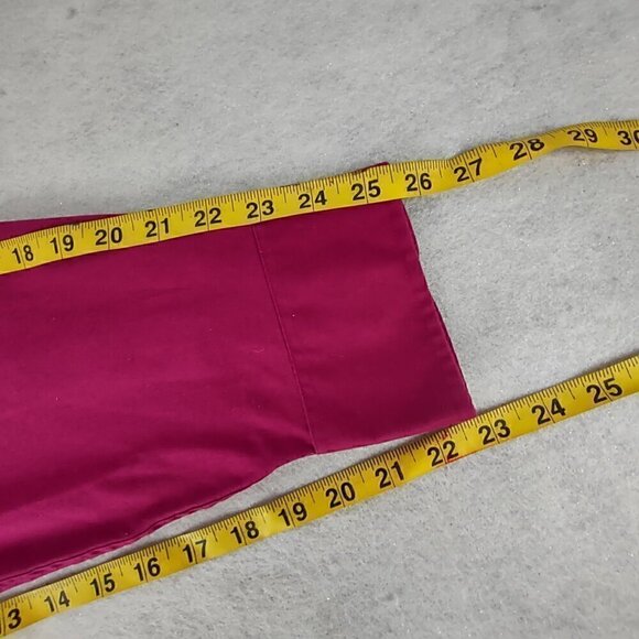 Izod Men's Magenta Cotton Blend Twill Dress Shirt Size 18.5 Tall (35/36) - Picture 10 of 13